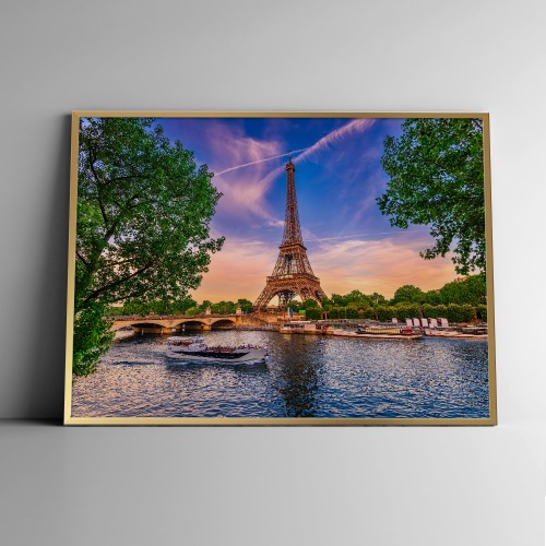 에펠탑 인테리어 포스터 액자 캔버스